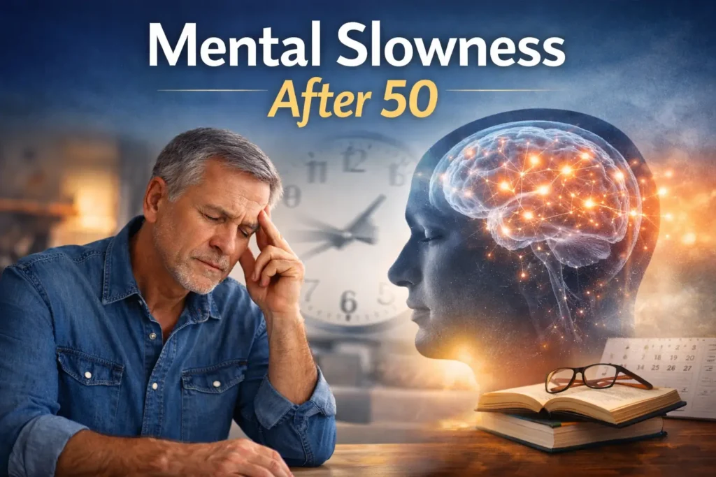 mental slowness after 50 thinking slower